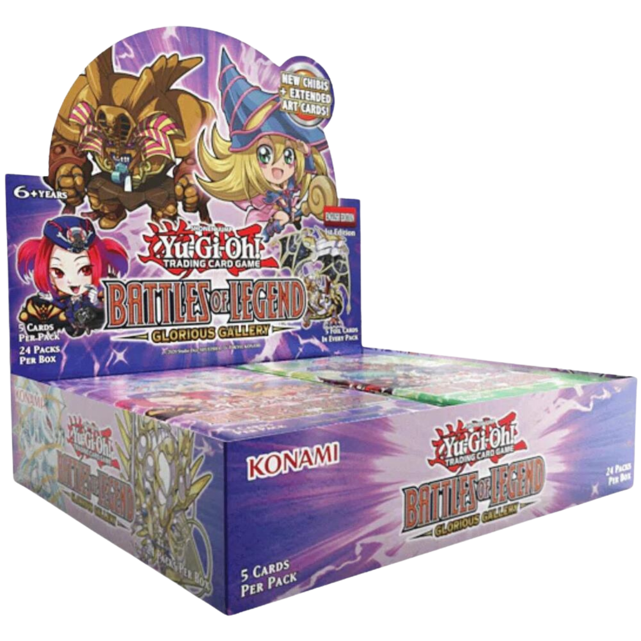 websites to buy yugioh cards Yu-Gi-Oh! TCG Battles of Legend Glorious Gallery Booster Box