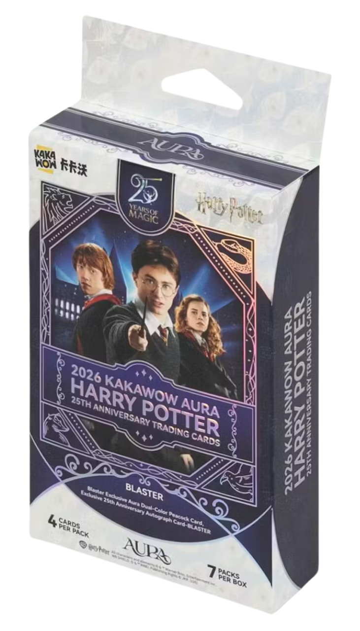 2026 Kakawow 25th Anniversary Harry Potter Aura Blaster Box – Cash
