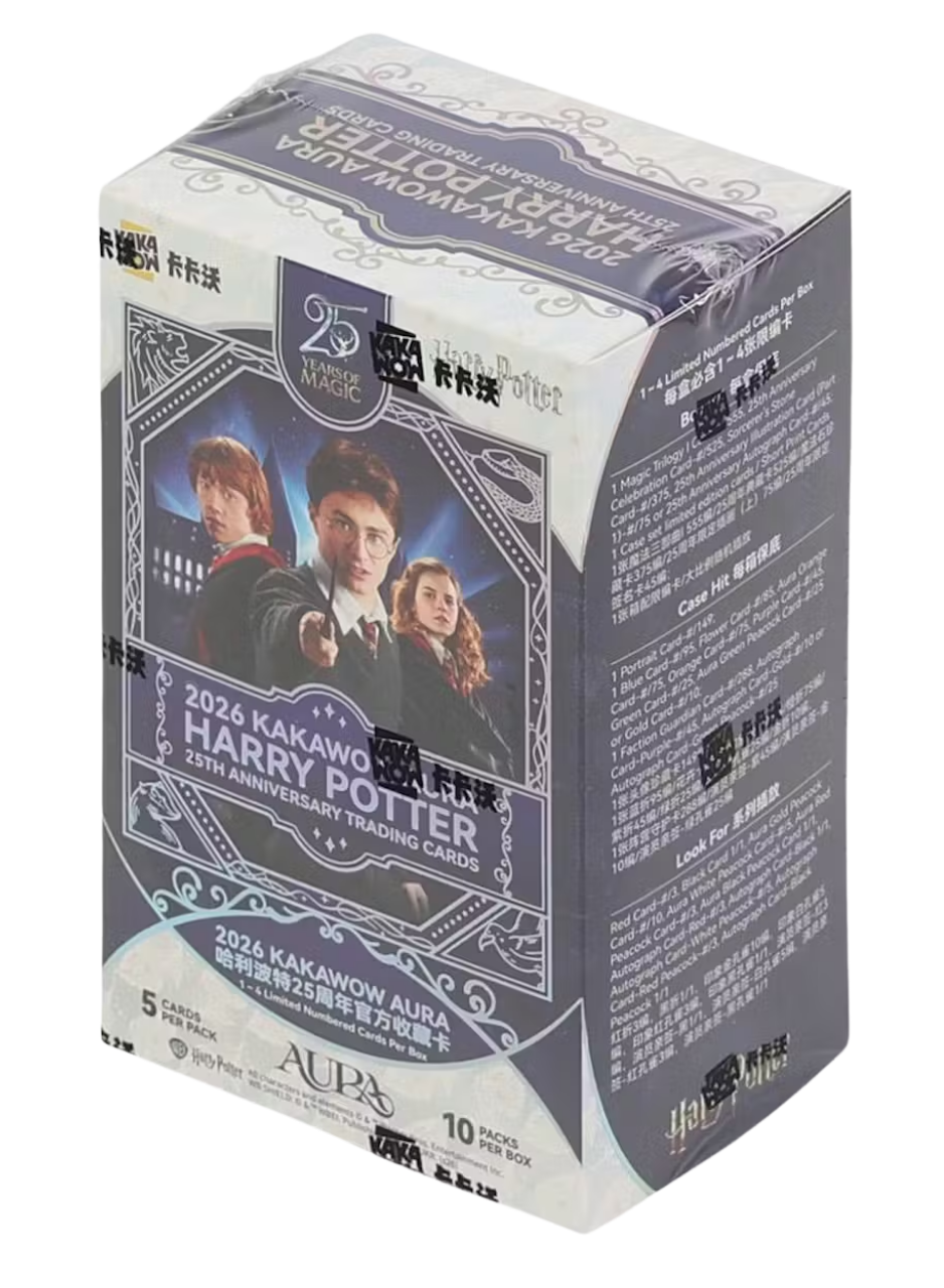 2026 Kakawow Harry Potter Aura Hobby Box – Cash Cards Unlimited
