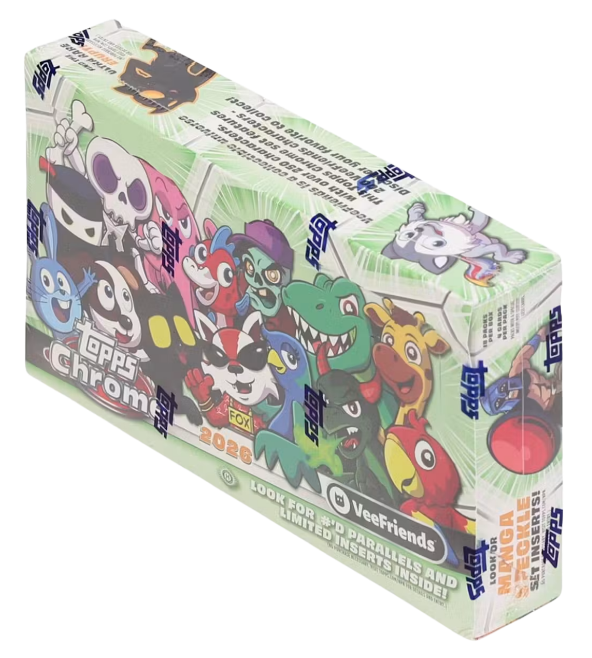 2026 Topps VeeFriends Chrome Hobby Box – Cash Cards Unlimited