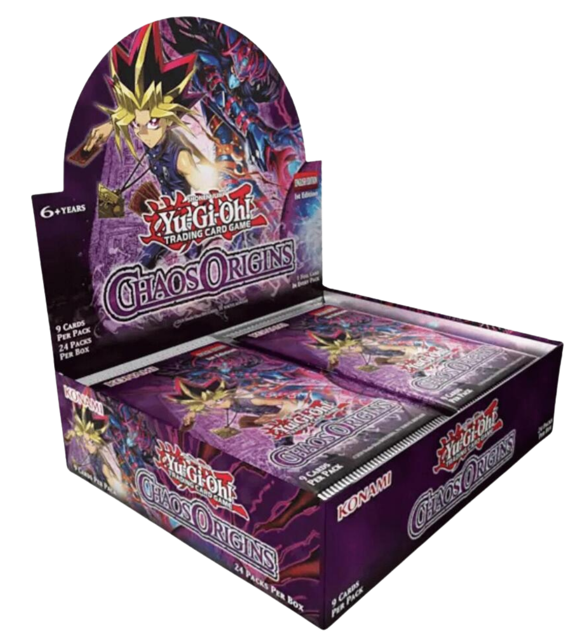 sealed yugioh booster boxes Yu-Gi-Oh! Chaos Origins Color:Royal Blue Subtype: tyranid, 37 cards mercy battle to the CCG Individual Cards