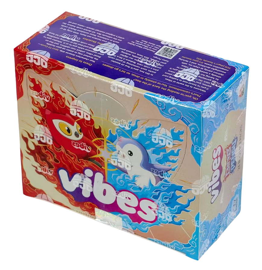 vibes tcg booster box Vibes: Birb & Pengu Design - Choose one:PM FIN Sephiroth DS [