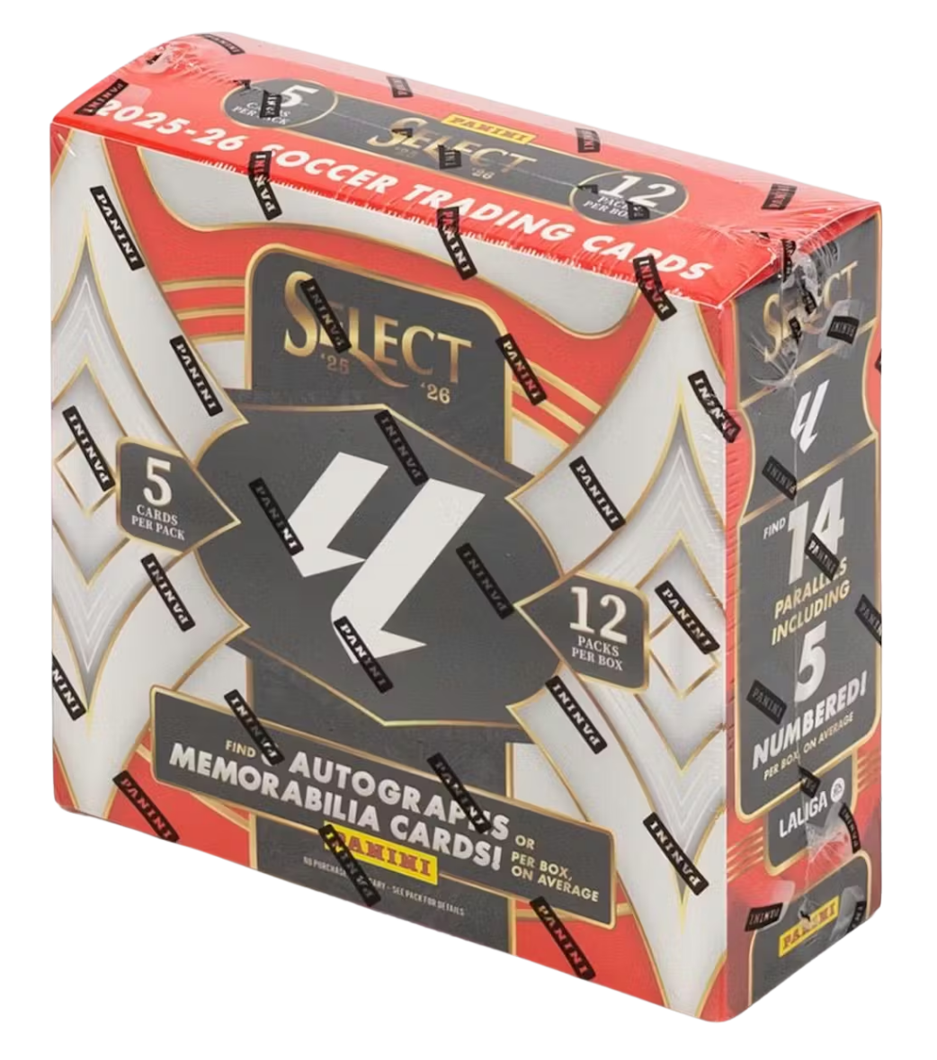 2025-26 Panini Select La Liga Soccer Hobby Box – Cash Cards Unlimited