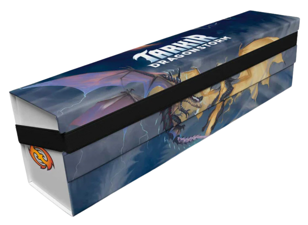 Tarkir Dragonstorm 500+ Flat Pack Storage Box for Magic: The Gathering