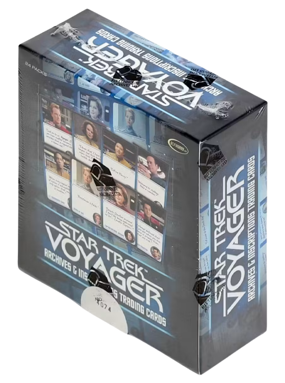 2026 Rittenhouse Star Trek Voyager Archives & Inscriptions Hobby