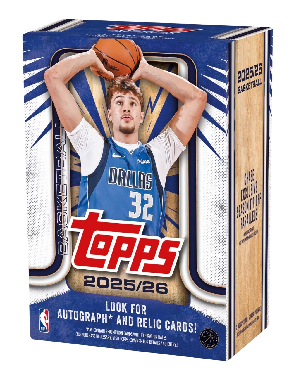 2025-26 Topps Basketball 7-Pack Blaster Box