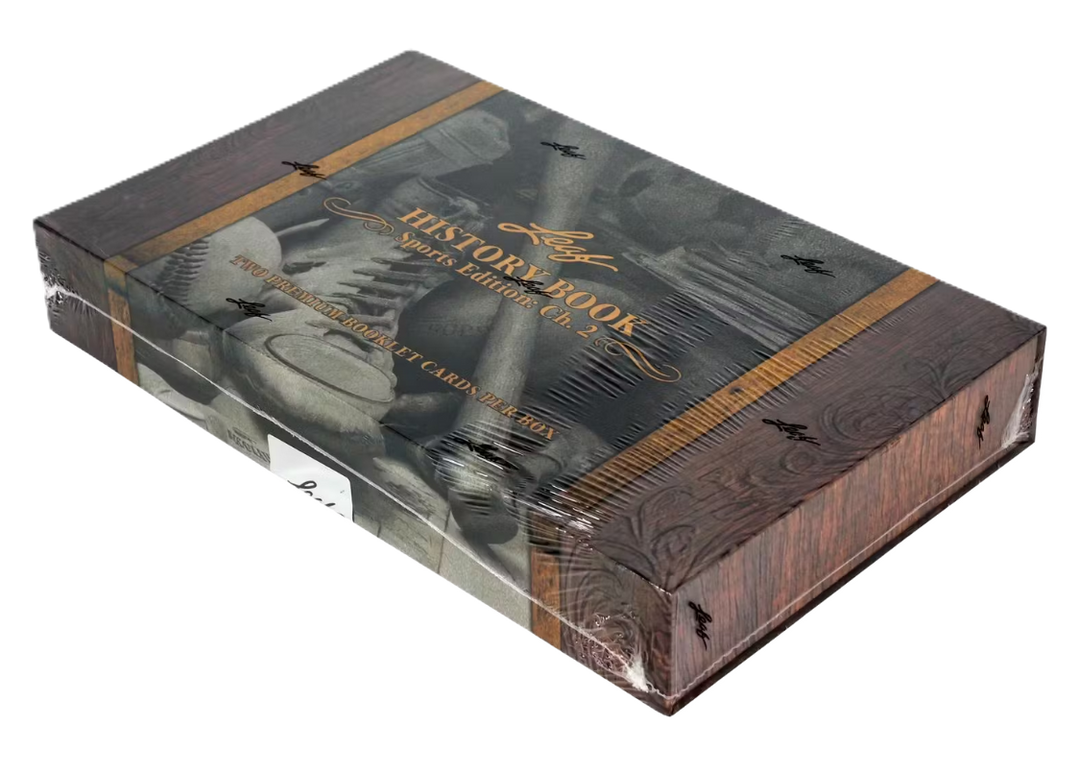 2025 Leaf History Book Sports Edition: Chapter 2 Hobby Box