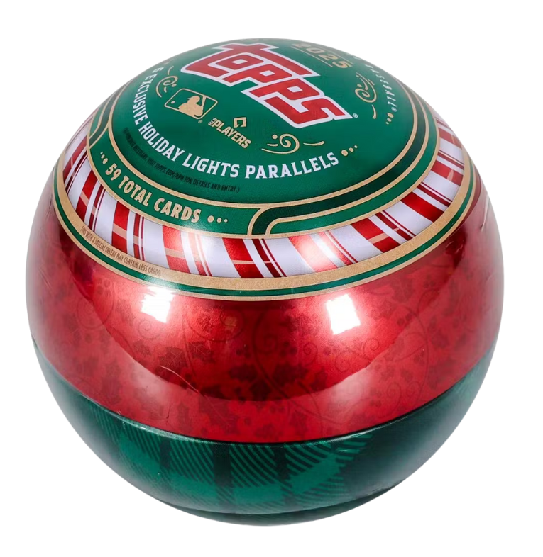 2025 Topps Holiday Baseball Tin