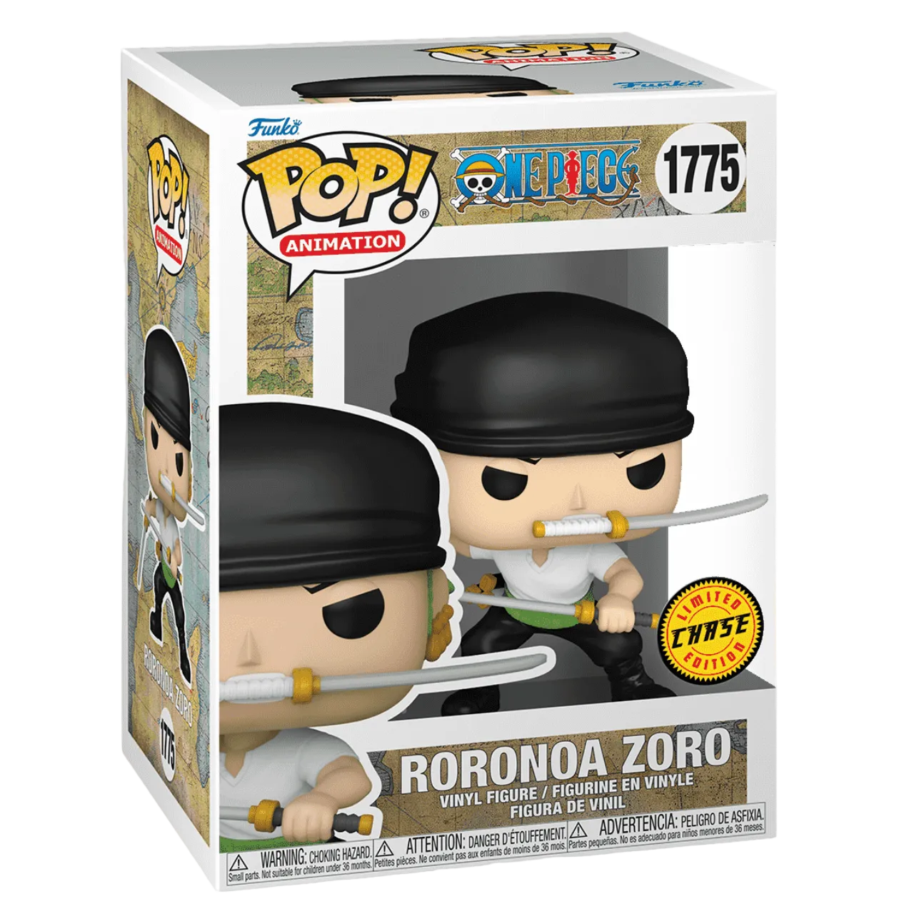 Funko Pop! One Piece - Roronoa Zoro (Two Sword Style) CHASE