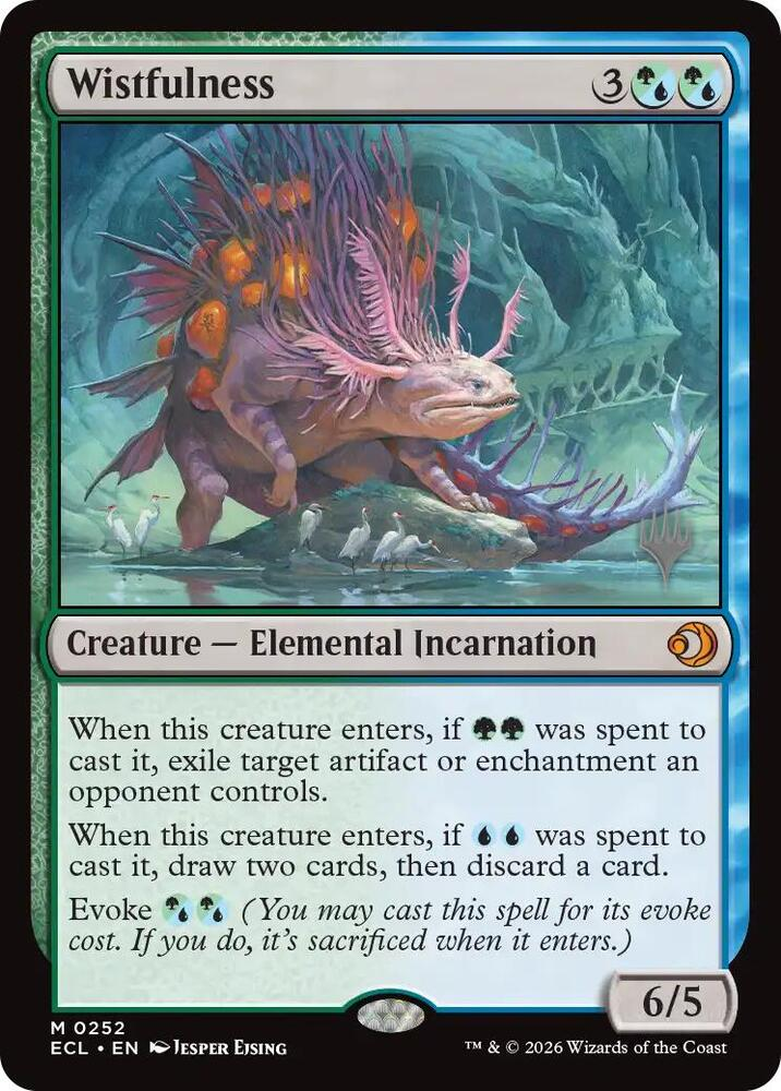 Wistfulness | Promo Pack | Lorwyn Eclipsed (PPECL) | Magic: The Gathering