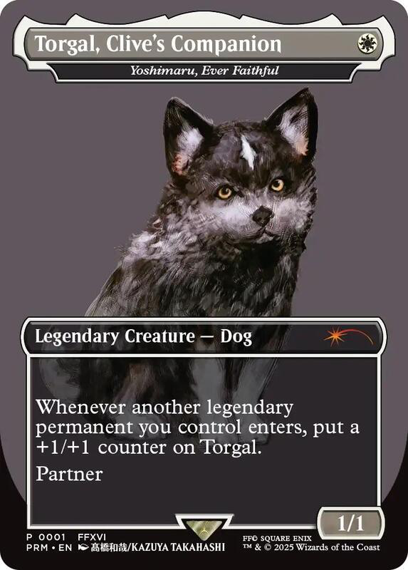 Torgal, Clive's Companion - Yoshimaru, Ever Faithful (MagicCon: Las Vegas 2025) - MagicFest Cards (MFP)