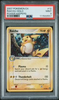 Raichu Holo 12/108 - Power Keepers - 2007 Pokemon
