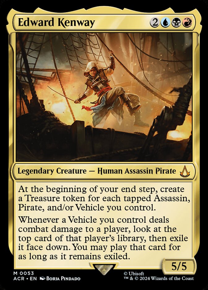 assassin's creed mtg art cards Magic: The Gathering showcases cards for its Assassin's Creed collaboration
