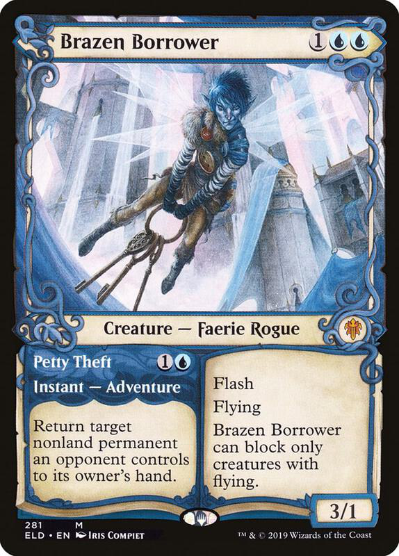 Brazen Borrower (Showcase) - Throne of Eldraine (ELD)