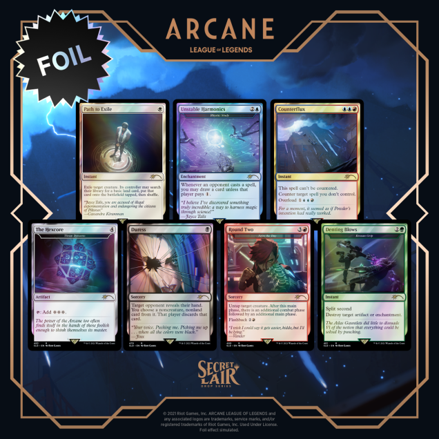 Secret Lair Drop: Secret Lair x Arcane - Traditional Foil Edition