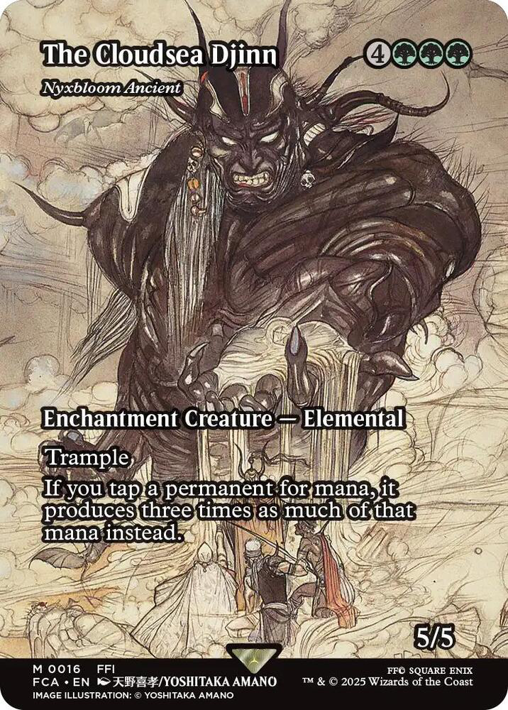 The Cloudsea Djinn - Nyxbloom Ancient (Showcase) - Final Fantasy: Through the Ages (FCA)