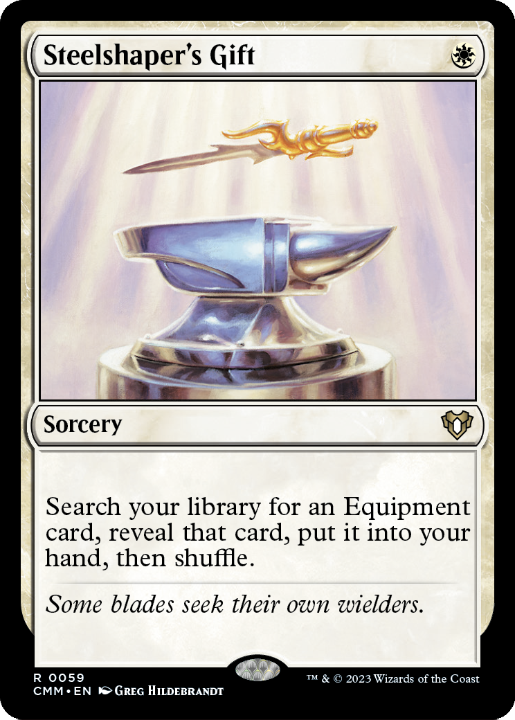 gift mtg cards Steelshaper's | Commander Masters Options:COMMANDER CLOUD treasure chest 10 MTG Assorted Planeswalkers Magic 2014