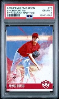 2018 Panini Diamond Kings Baseball - Shohei Ohtani 73 - Pitching