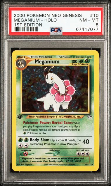 meganium pokemon card 2000 10/111 - Holo - 1st Edition - Neo Genesis Type:One of Each Variant (x4 total) Pokémon SV9 Japanese version Pokémon Trading Card Game Battle Partner (Original 30 packs) you’ll receive a playable One Piece Card Game: