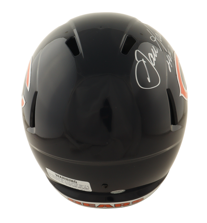 Dan Hampton (HOF) Autographed Signed Full Size Riddell Replica Helmet (Schwartz Sports)