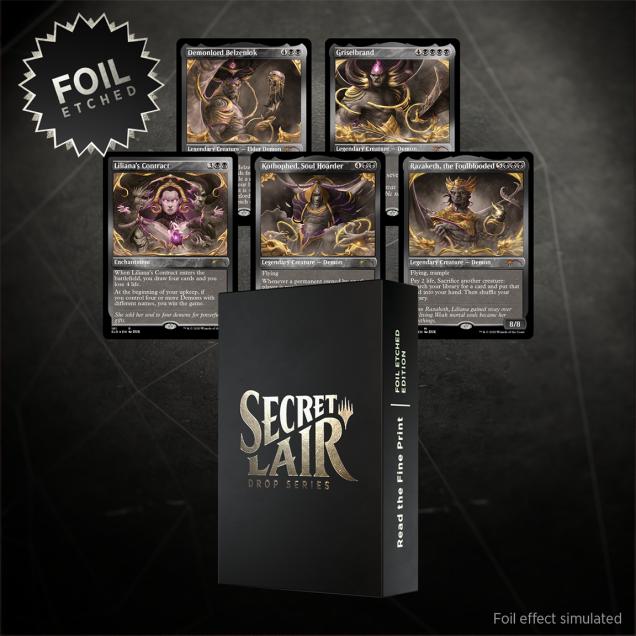 Secret Lair Drop: Showcase: Read The Fine Print - Foil Etched Edition
