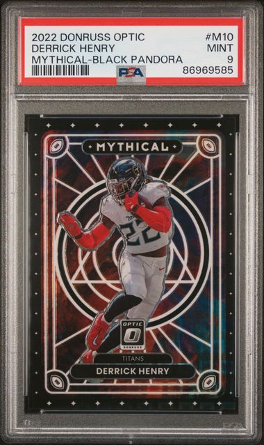 2022 Panini Donruss Optic - Derrick Henry M-10 - Mythical