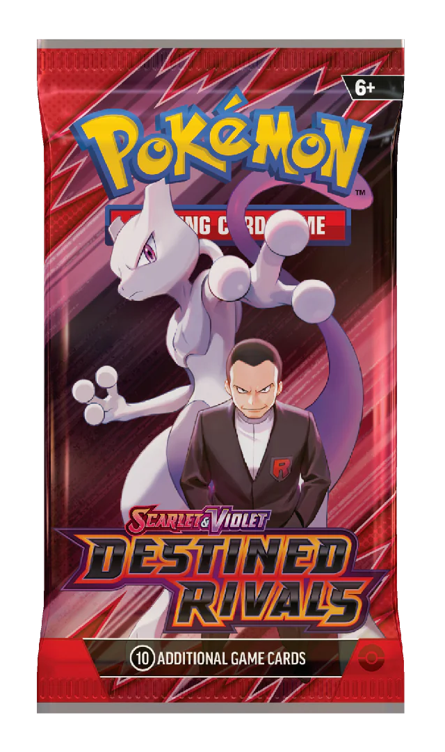 Pokemon Scarlet & Violet Destined Rivals Booster Pack Cash Cards Unlimited Pokemon Scarlet & Violet Destined Rivals Booster Pack Cash Cards Unlimited