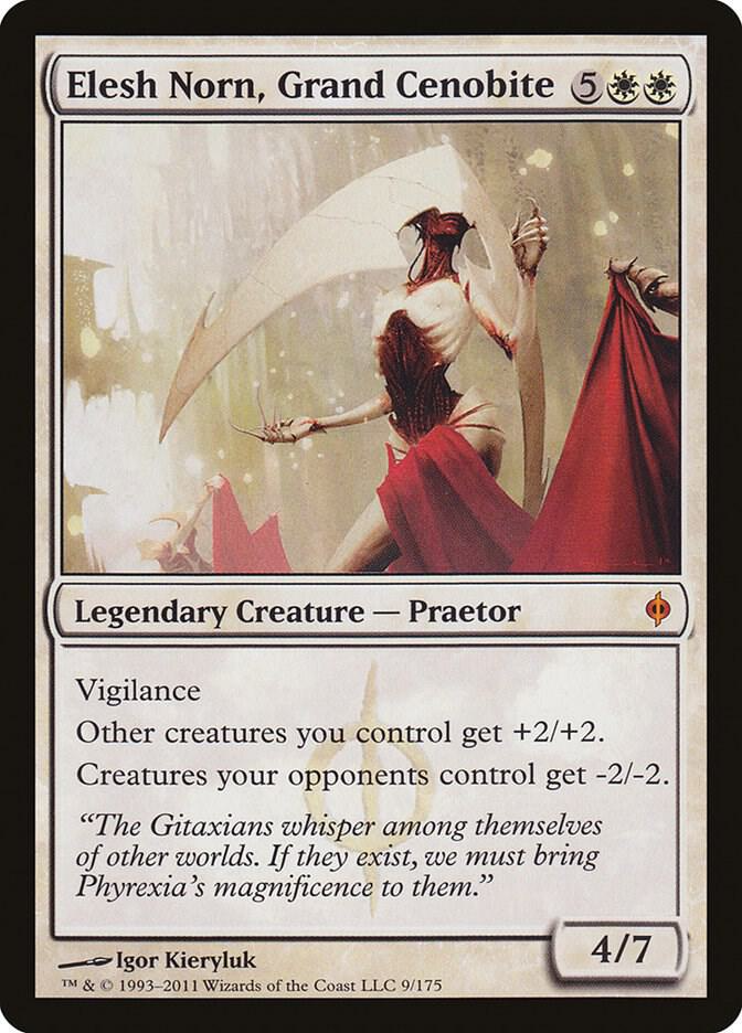 mtg new phyrexia cards Elesh Norn, Grand Cenobite | New Phyrexia (NPH) | Magic: The Gathering