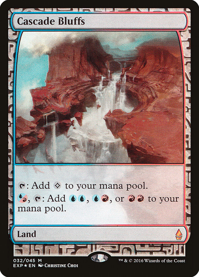 Cascade Bluffs - Zendikar Expeditions (EXP)