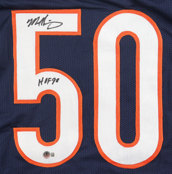 Mike Singletary Autographed Signed Football Jersey (Beckett)