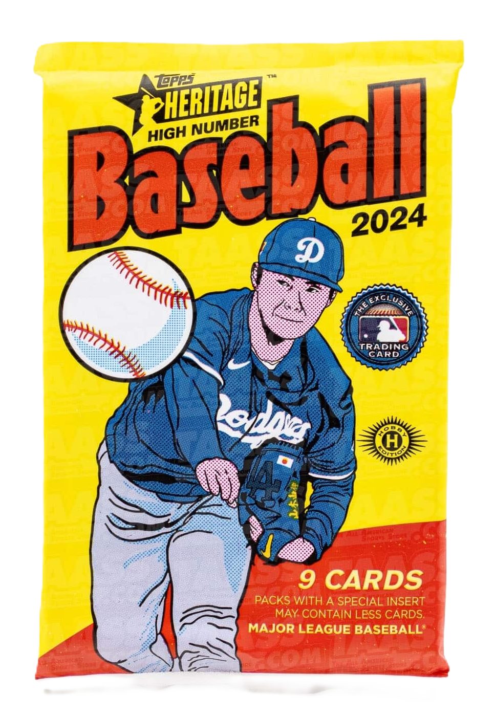 2024 Topps Heritage High Number Baseball Hobby Pack