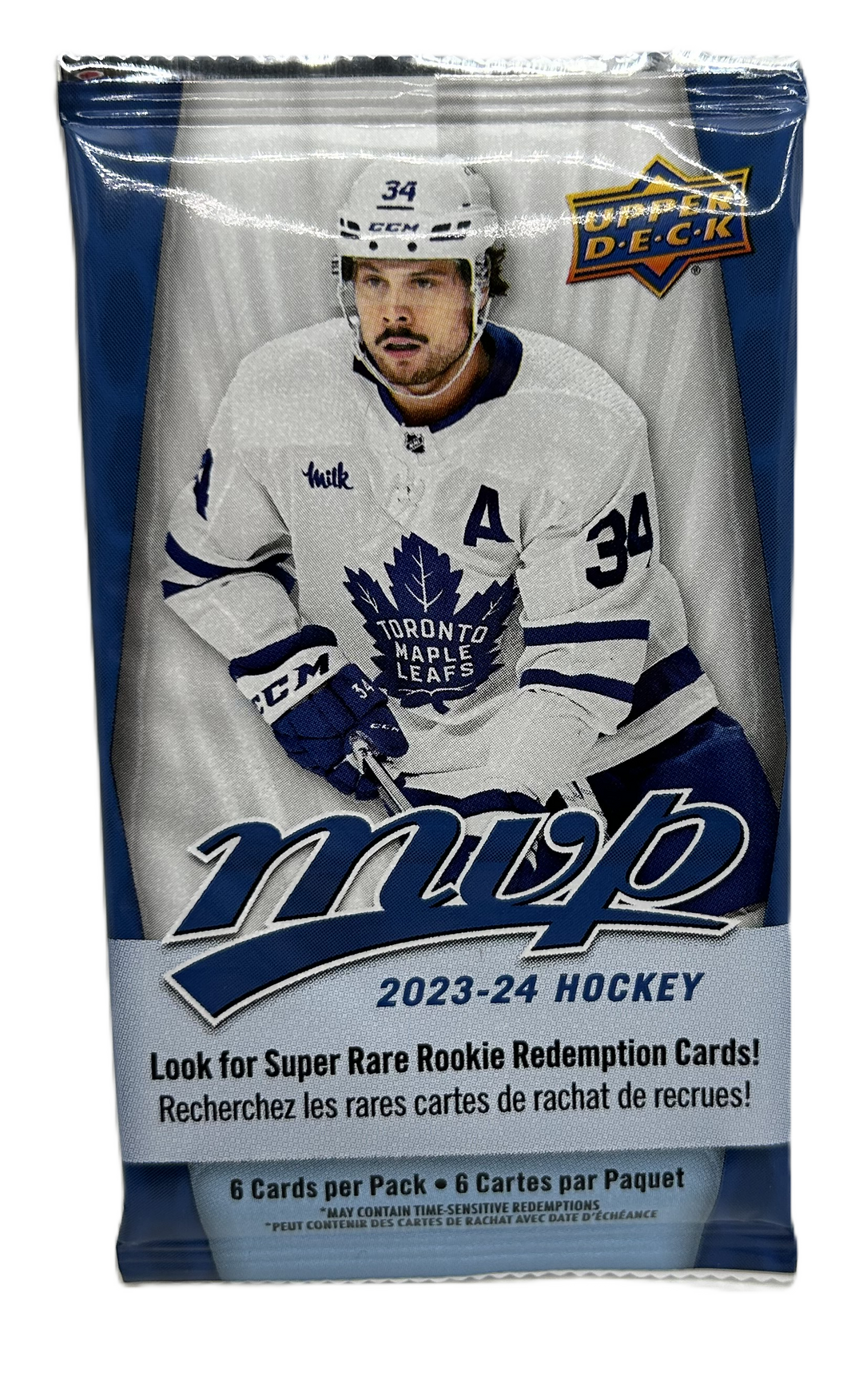 2023-24 Upper Deck MVP Hockey Gravity Feed Pack