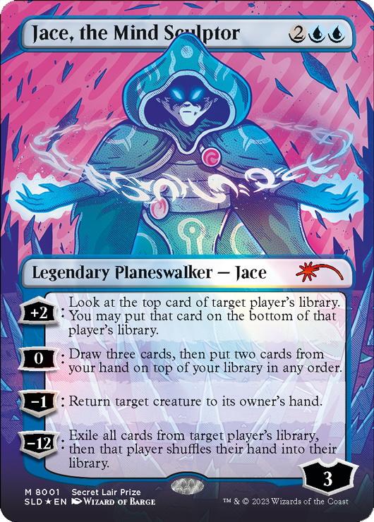 Jace, the Mind Sculptor (Non-Foil) - Secret Lair Prize