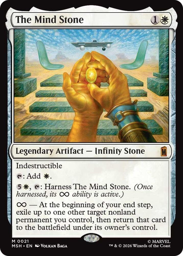 The Mind Stone | Marvel Super Heroes | (MSH) | Magic: The Gathering