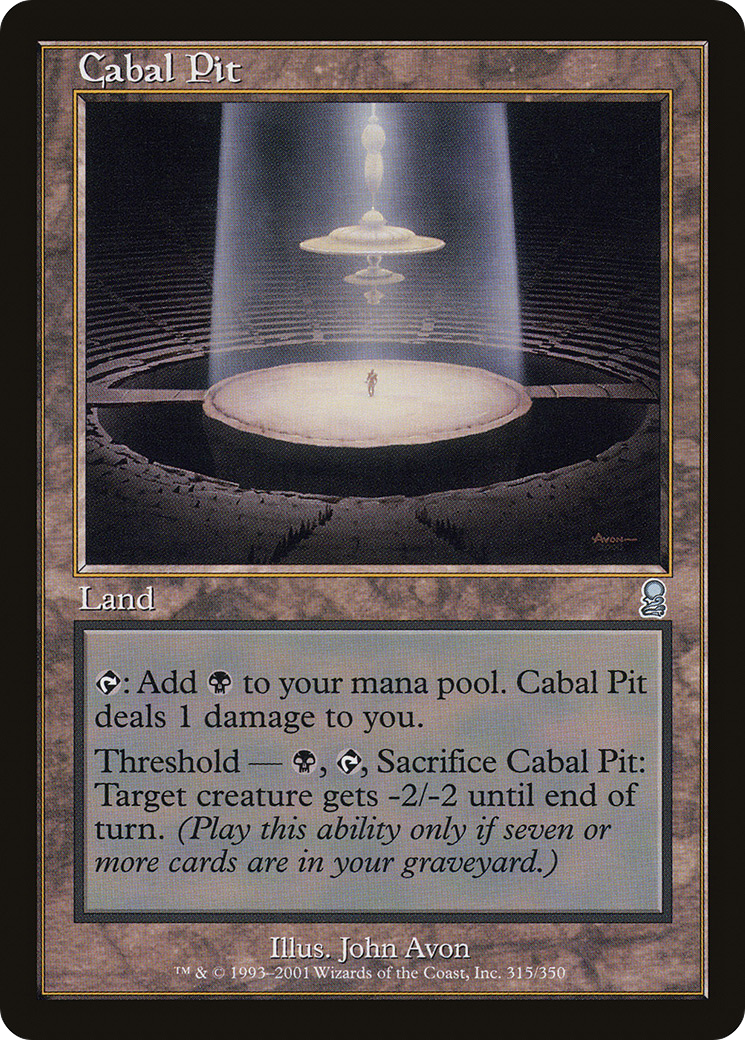 Cabal Pit (Foil) - Odyssey (ODY)