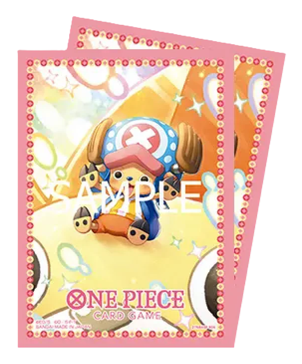 One Piece Card Game Official Sleeves: TCG+ Store Edition Vol.2 - Tony Tony.Chopper (70-Pack) - Bandai Card Sleeves