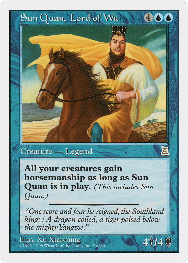 Sun Quan, Lord of Wu - Portal Three Kingdoms (PTK)