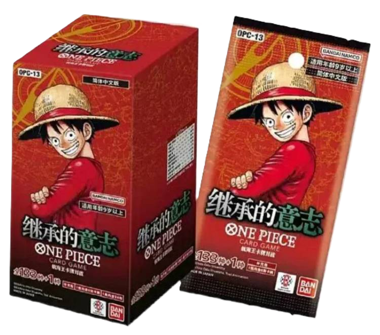 S-Chinese) One Piece TCG: Carrying on His Will OPC-13 Booster Box Cash Cards Unlimited S-Chinese) One Piece TCG: Carrying on His Will OPC-13 Booster Box Cash Cards Unlimited