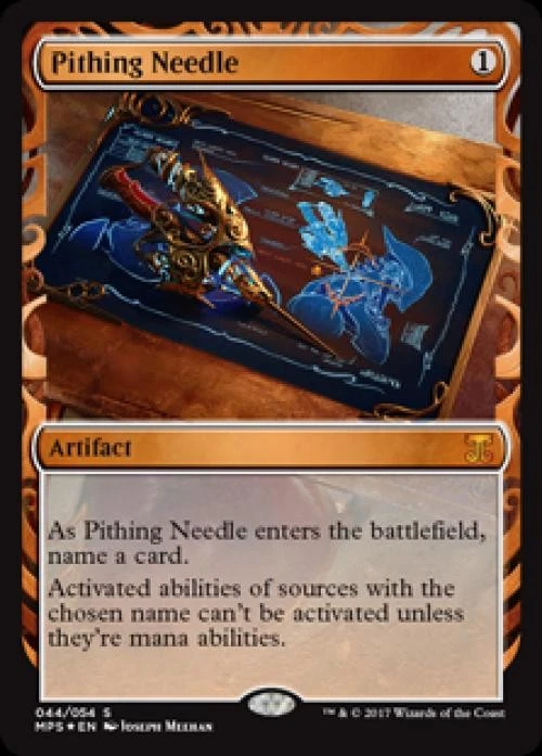Pithing Needle | Masterpiece Series | Kaladesh | Inventions | (MPS) | Magic: The Gathering