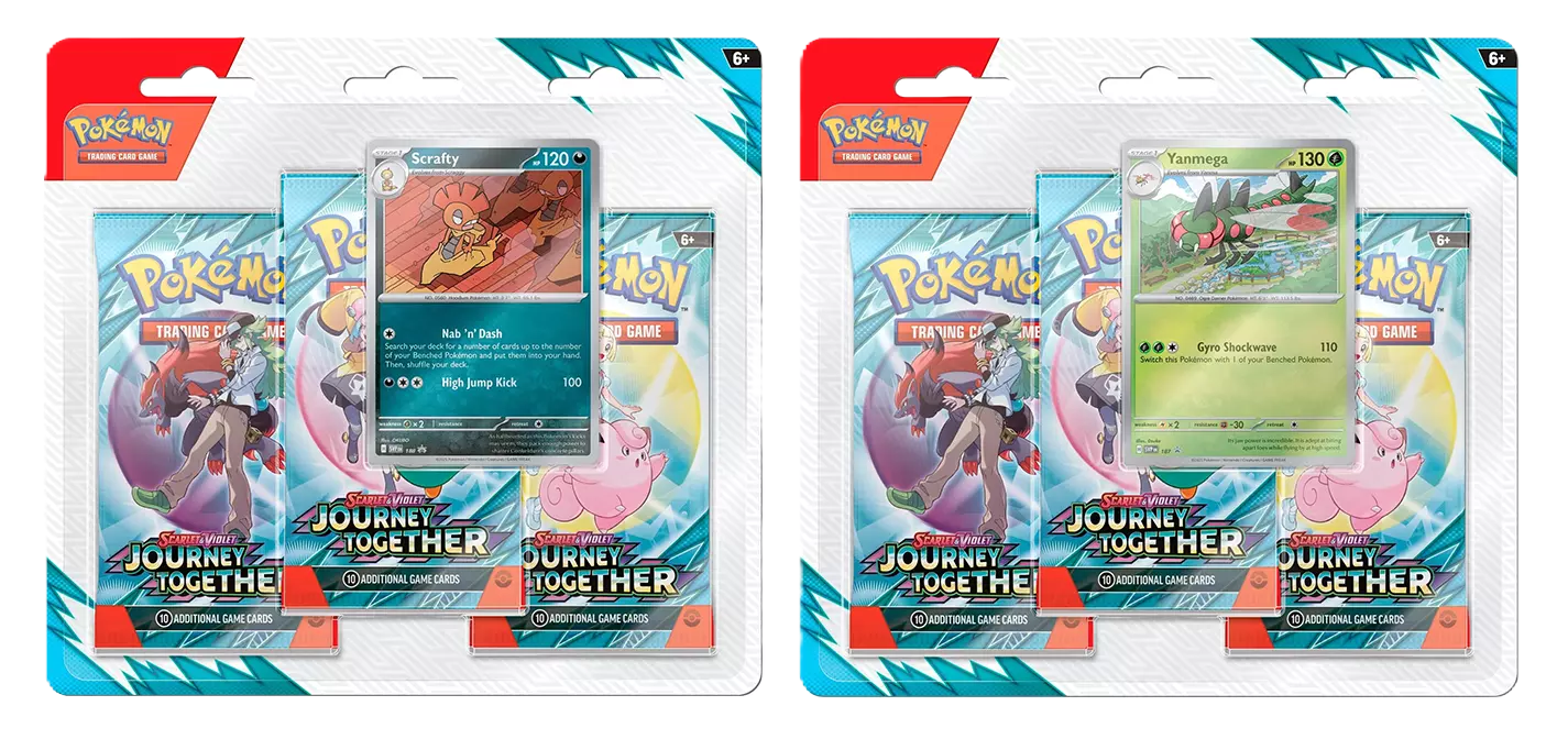 2025 Pokemon SV - Journey Together 3 Pack Blister Cash Cards Unlimited 2025 Pokemon SV - Journey Together 3 Pack Blister Cash Cards Unlimited