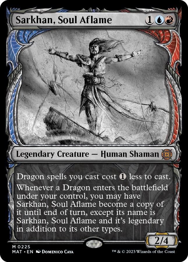 Sarkhan, Soul Aflame (Halo Foil) - March of the Machine: The Aftermath (MAT)