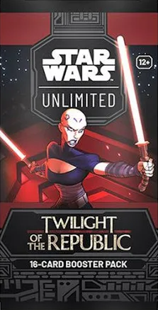 Star Wars: Unlimited - Twilight of the Republic Booster Pack Star Wars: Unlimited - Twilight of the Republic Booster Pack