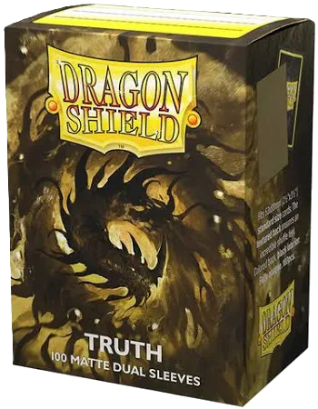 Dragon Shield Sleeves: Truth Standard Dual Matte (Box Of 100)