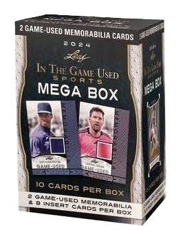 2024 Leaf In The Game Used Sports Mega Box