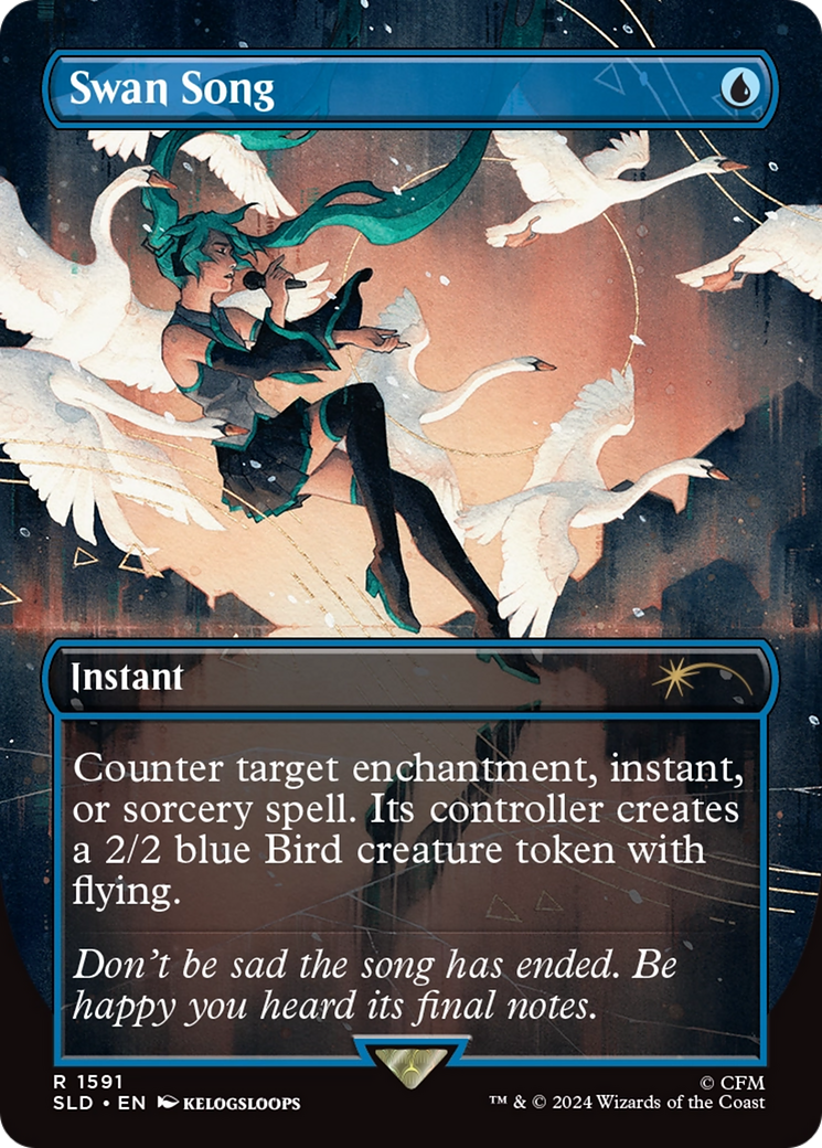 Swan Song (1591) - Secret Lair Drop Series (SLD)