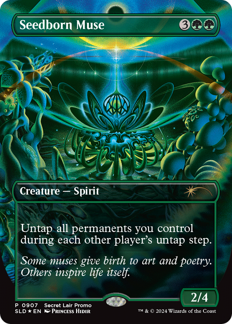 rainbow mtg cards Seedborn Muse (Rainbow Foil)