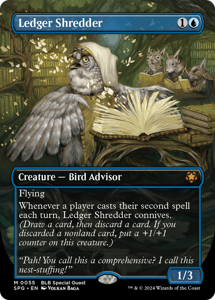 Ledger Shredder (Borderless Foil) - Special Guests (SPG)
