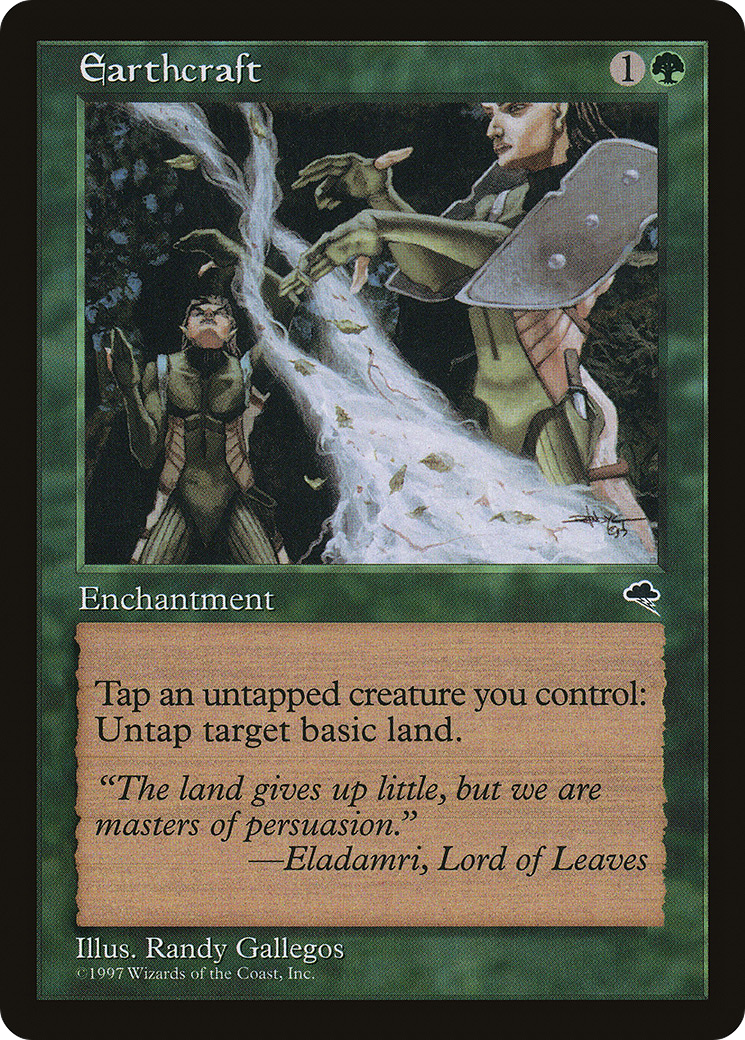 mtg card from tempest Earthcraft | | (TMP) | Magic: The Gathering Councils dilemma — Starting Size:Box [12 packs] Plated Pegasus · Time tag-ebf-gifts-for-him