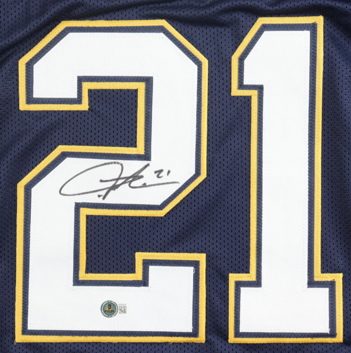 Ladanian Tomlinson Autographed Signed San Diego  Football Jersey (Beckett)