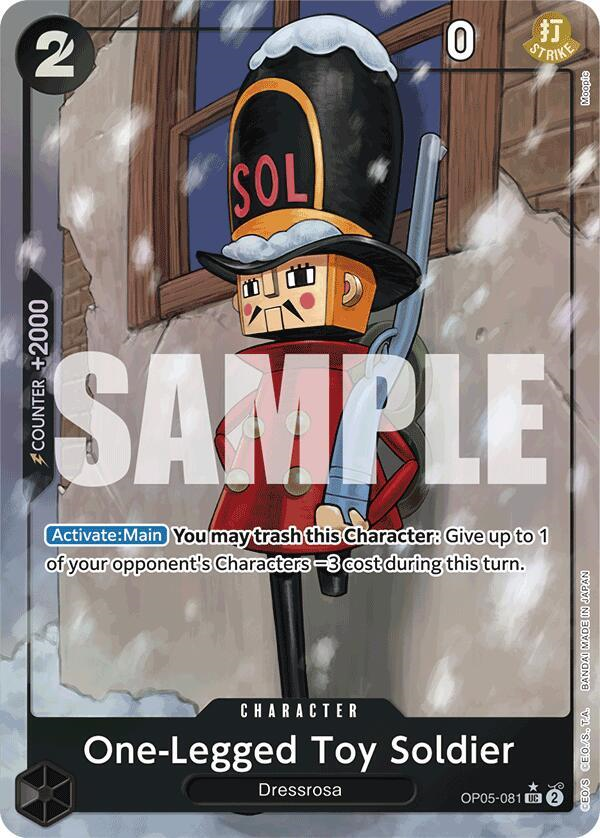 One-Legged Toy Soldier (Full Art) - Premium Booster - The Best - (PRB-01)